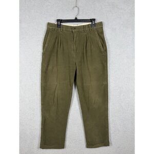 The Territory Ahead Pants Men's 34x31 Green Cotton Chino